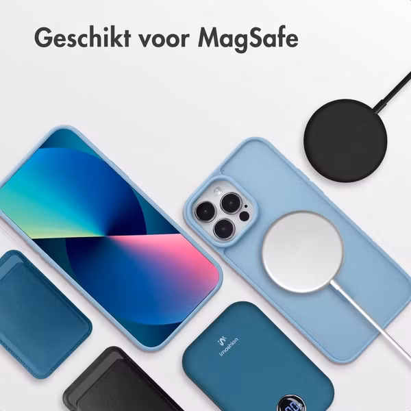 imoshion Color Guard Backcover met MagSafe Apple iPhone 13 Pro Max - Lichtblauw