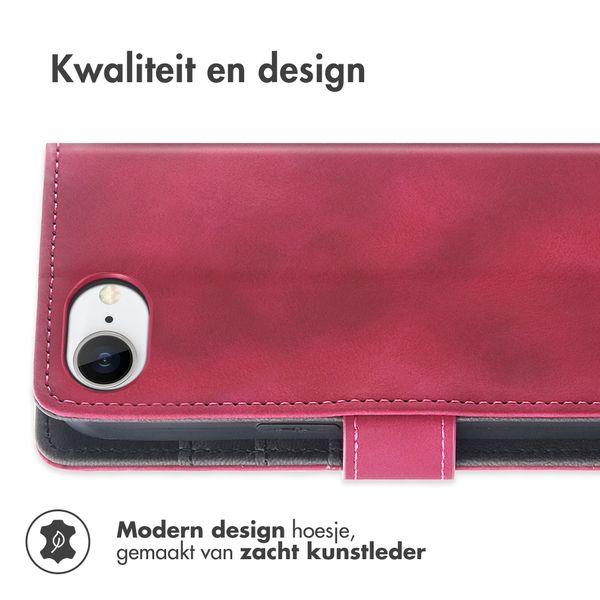 imoshion Bookcase met koord Apple iPhone 17e / 16e - Rood