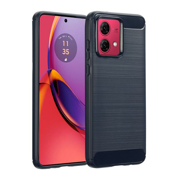 imoshion Brushed Backcover Motorola Moto G84 - Donkerblauw