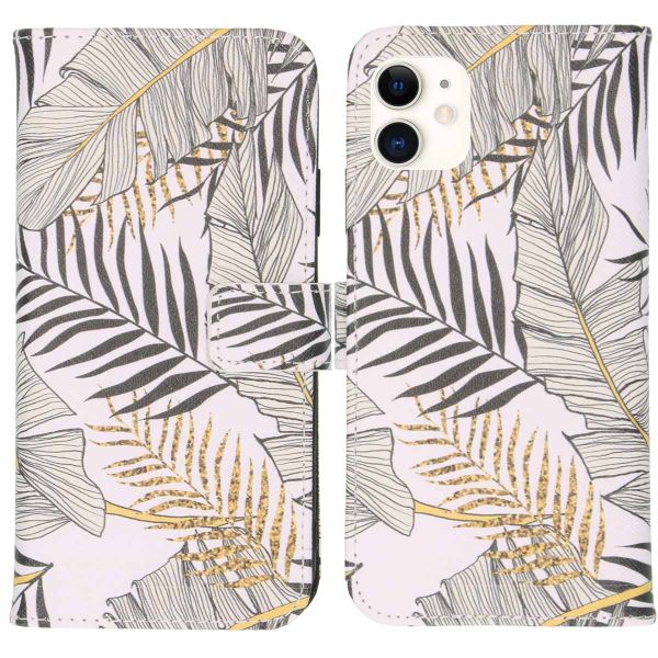 imoshion Design Softcase Bookcase iPhone 11 - Glamour Botanic