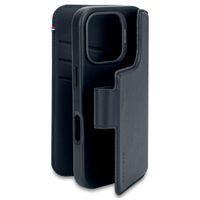 Decoded 2 in 1 Leather Detachable Wallet MagSafe Apple iPhone 16 Pro - Navy