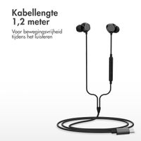 imoshion In-ear oordopjes - Bedrade oordopjes - Met USB-C aansluiting - Zwart