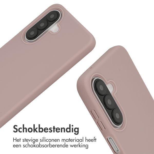 imoshion Siliconen hoesje met koord Samsung Galaxy A27 (5G) - Sand Pink