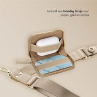 Selencia Telefoonkoord met Klein Tasje - Beige