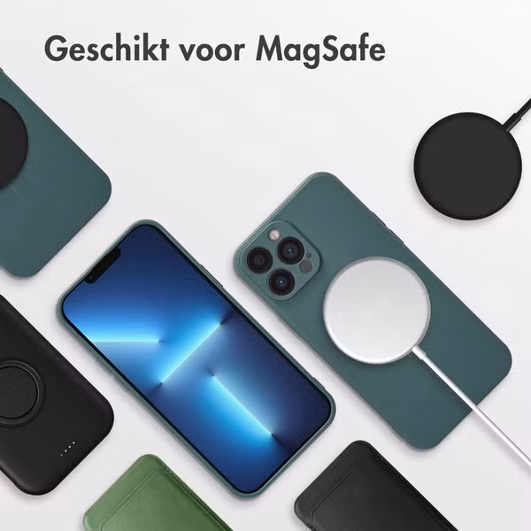imoshion Color Backcover met MagSafe Apple iPhone 13 Pro Max - Donkergroen