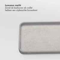 Selencia Olyn Uitneembare Bookcase met MagSafe Samsung Galaxy S24 FE - Grijs