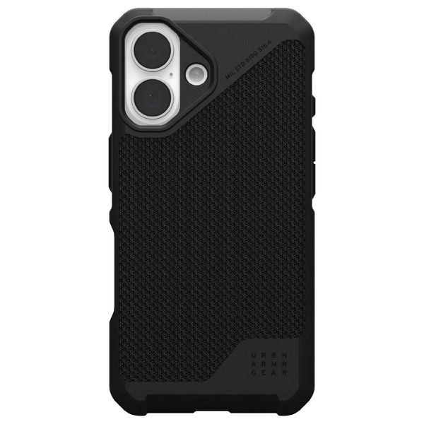 UAG Metropolis LT MagSafe Backcover iPhone 16 - Kevlar Black