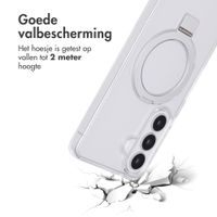 Accezz Ring Stand Backcover met MagSafe Samsung Galaxy S26 - Transparant