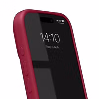 iDeal of Sweden Silicone Case met MagSafe Apple iPhone 17 Pro Max - Cranberry