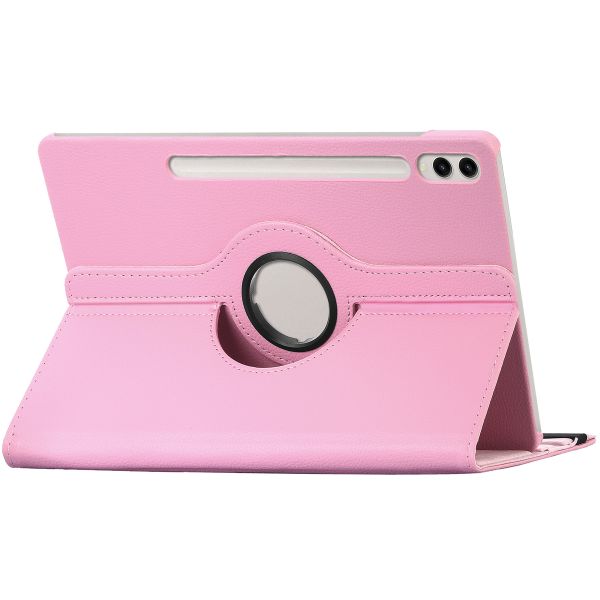 imoshion 360° draaibare Bookcase Samsung Galaxy Tab S10 Plus / Tab S9 Plus / Tab S9 FE Plus - Roze