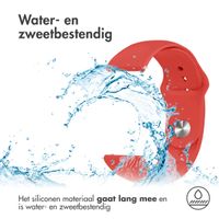 imoshion Siliconen Sport bandje  - Universeel 22 mm aansluiting - Rood