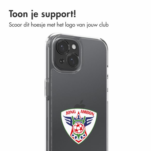 Clear Backcover Apple iPhone 15 - S.V. Jong Ambon