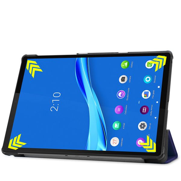 imoshion Trifold Bookcase Lenovo Tab M10 Plus / M10 FHD Plus - Donkerblauw