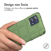 imoshion Rugged Shield Backcover Motorola Moto G73 - Donkergroen