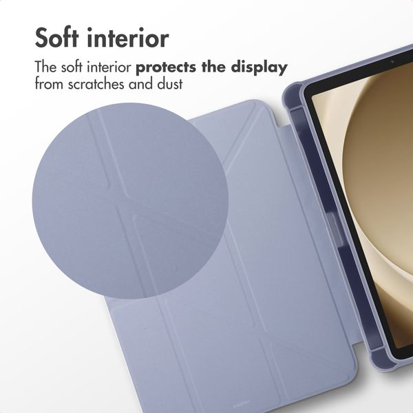 imoshion Origami Bookcase Samsung Galaxy Tab A11 Plus - Lavender