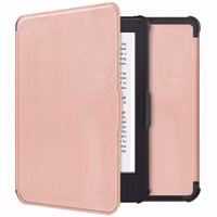 imoshion Slim Soft Case Bookcase Kobo Clara 2E / Tolino Shine 4 - Rosé Goud