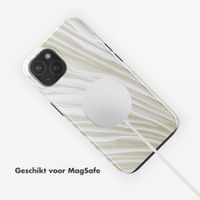 Selencia Vivid Backcover met MagSafe Apple iPhone 15 - Nature Light Brown