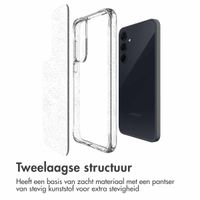 imoshion Clear Glitter Backcover Samsung Galaxy A55 - Zilver