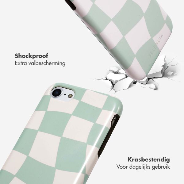 Selencia Vivid Backcover Apple iPhone SE (2022 / 2020) / 8 / 7 / 6(s) - Groovy Sage Green