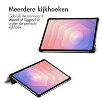 imoshion Design Trifold Bookcase Samsung Galaxy Tab S11 - Flowers Distance