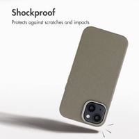 Accezz Mesh Back Cover with MagSafe Apple iPhone 15 - Dark Grey
