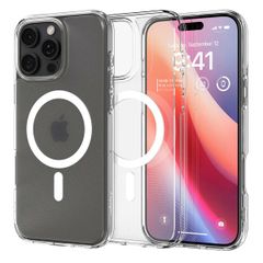 Spigen Ultra Hybrid Backcover MagSafe Apple iPhone 16 Pro - Frost Clear