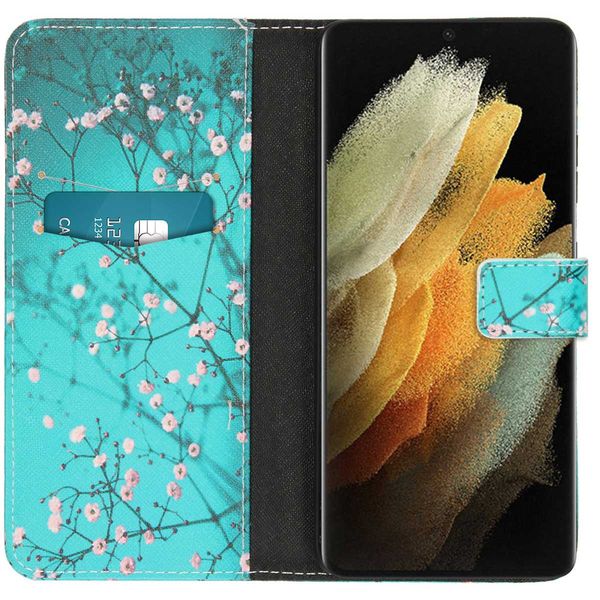 imoshion Design Softcase Bookcase Samsung Galaxy S21 Ultra