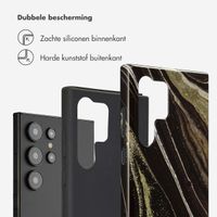 Selencia Vivid Backcover Samsung Galaxy S24 Ultra - Chic Marble