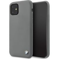 BMW Silicone Backcover iPhone 11 - Grijs