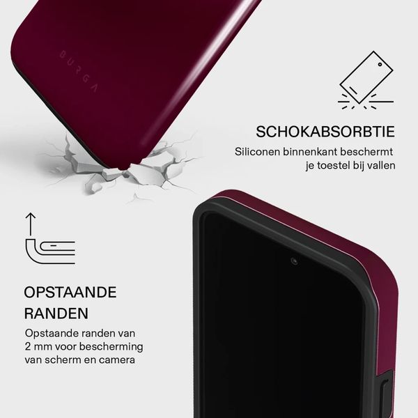 Burga Tough Backcover MagSafe Apple iPhone 14 Pro - Dark Cherry