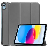 imoshion Trifold Bookcase Apple iPad 11 (2025) 11 inch A16 / iPad 10 (2022) 10.9 inch - Grijs