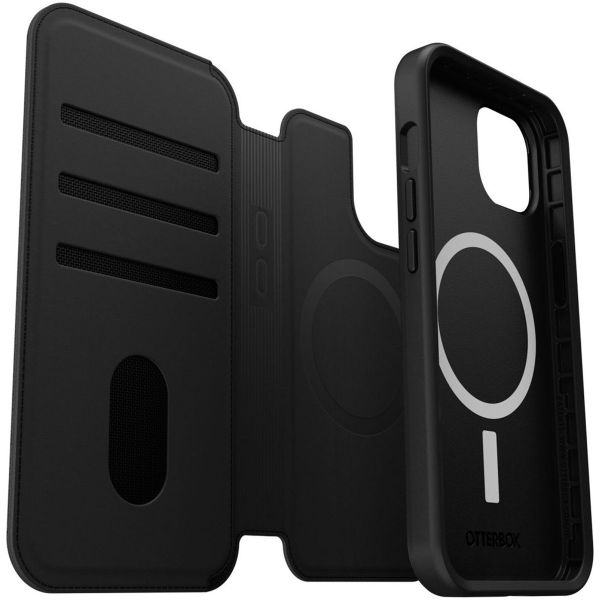 OtterBox MagSafe Folio Bookcase iPhone 14 - Zwart