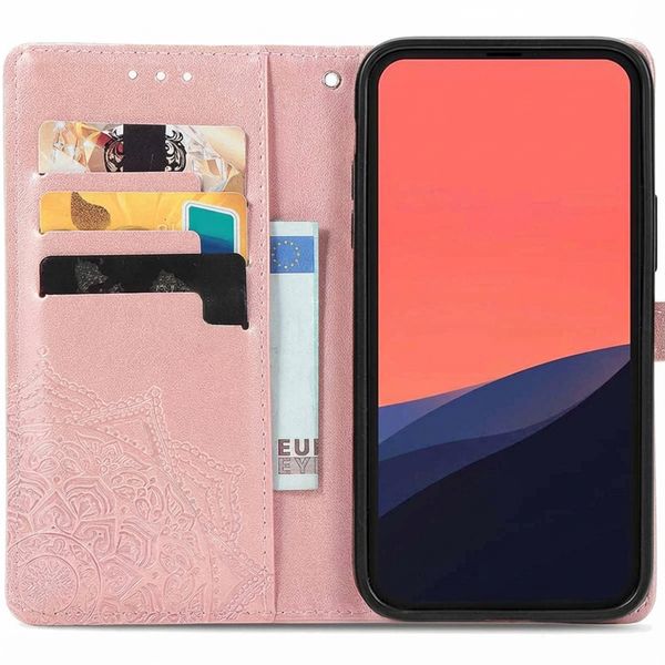 imoshion Mandala Bookcase Apple iPhone 13 Pro - Rosé Goud