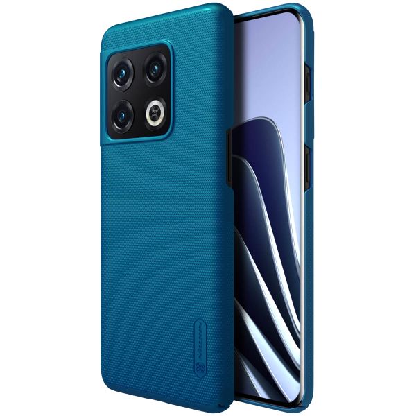 Nillkin Super Frosted Shield Case OnePlus 10 Pro - Blauw