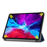 imoshion Trifold Bookcase Apple iPad Pro 12.9 (2020) / iPad Pro 12.9 (2018) - Donkerblauw