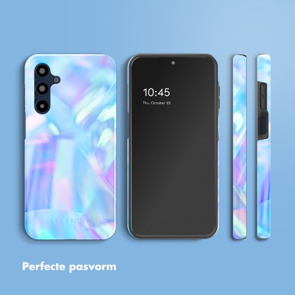 Selencia Vivid Tough Backcover Samsung Galaxy A16 - Holographic Blue Dream