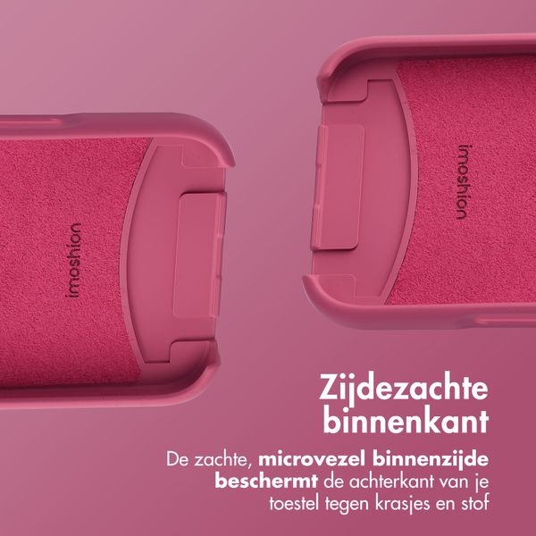imoshion Color Backcover met afneembaar koord MagSafe Apple iPhone 16 Pro - Raspberry
