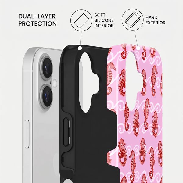Burga Tough Back Cover with MagSafe Apple iPhone 17 - Coral Reef