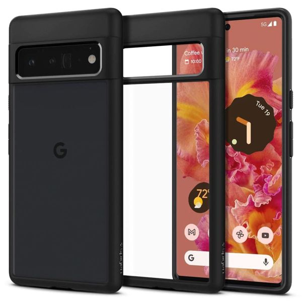 Spigen Ultra Hybrid Backcover Google Pixel 6 Pro - Zwart