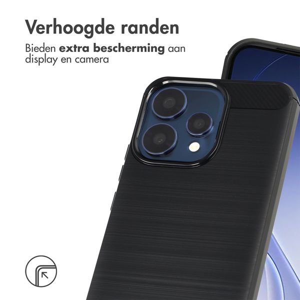 imoshion Brushed Backcover Oppo Reno15 F (5G) - Zwart