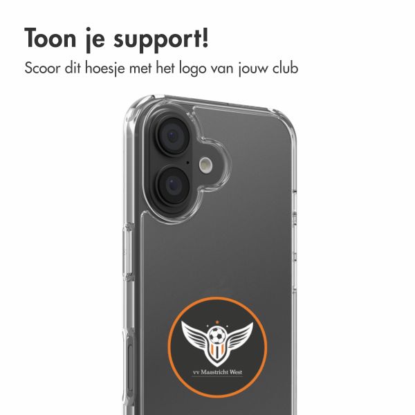 Clear Backcover Apple iPhone 16 - vv Maastricht West
