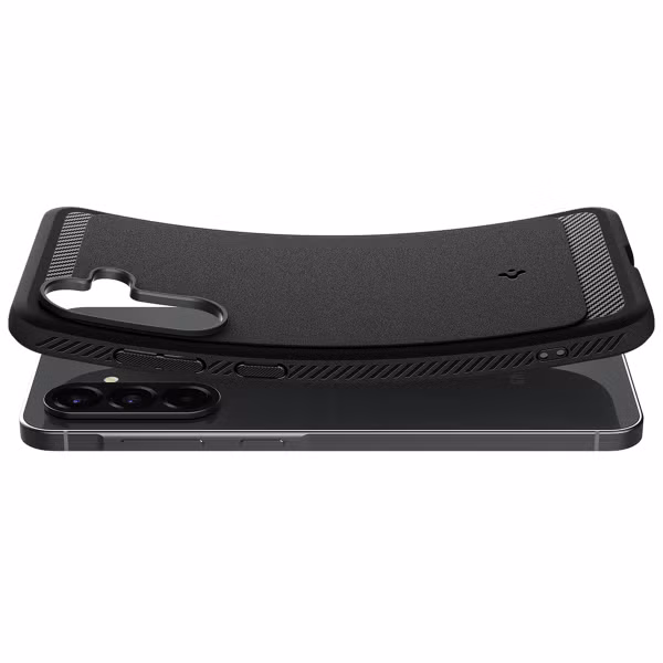 Spigen Rugged Armor Backcover Samsung Galaxy A56 - Matte Black