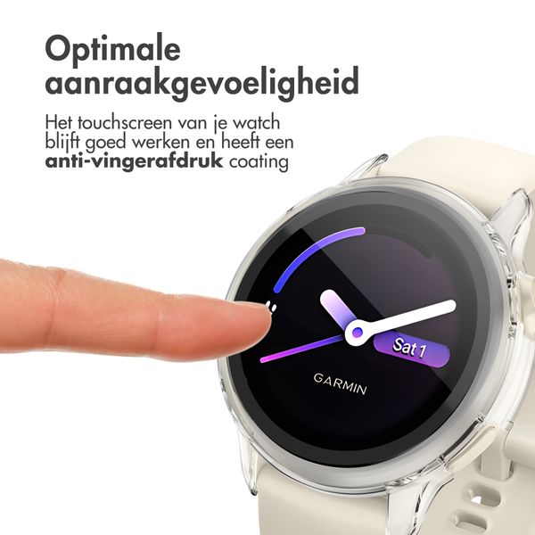 imoshion Full Cover Hardcase Garmin Vivoactive 6 - Transparant