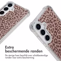 imoshion Design hoesje met koord Samsung Galaxy S25 - Leopard Mood