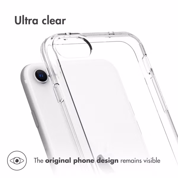 Accezz Xtreme Impact Backcover Apple iPhone SE (2022 / 2020) / 8 / 7 / 6(s) - Transparant