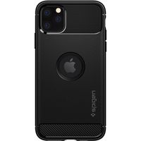 Spigen Rugged Armor Backcover iPhone 11 Pro - Zwart