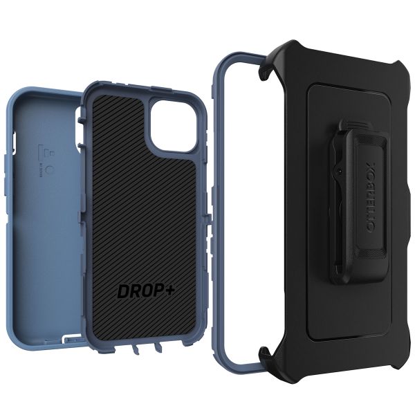 OtterBox Defender Rugged Backcover iPhone 15 Plus - Baby Blue Jeans