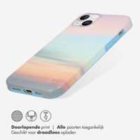 Selencia Aurora Fashion Backcover iPhone 15 Plus - Sky Sunset Multicolor