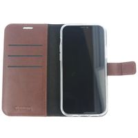 Valenta Leather Bookcase iPhone 12 Pro Max - Bruin