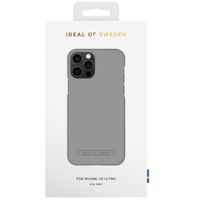 iDeal of Sweden Seamless Case Backcover iPhone 12 (Pro) - Ash Grey